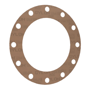 Gylon 3500 FF Gasket, 12 Hole