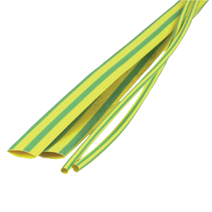 SCGS-Heat-Shrink-Sleeving-in-Green-Yellow-for-Earthing