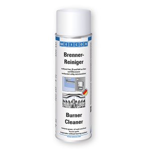 Weicon Burner Cleaner Spray Application Image