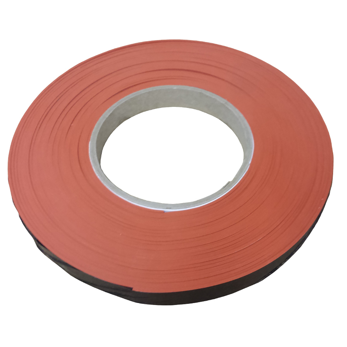 Red Silicone Rubber Slit Roll