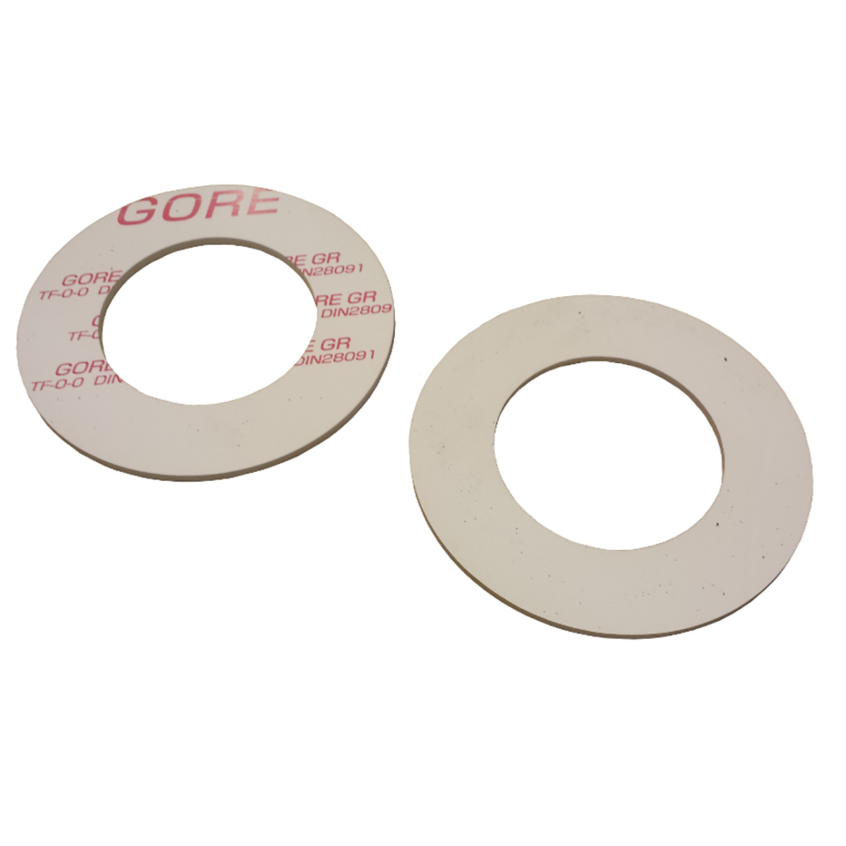 White Pack of 1 Gore-Gr Expanded PTFE Sheet Gasket 6 × 6 1/8 Thick 