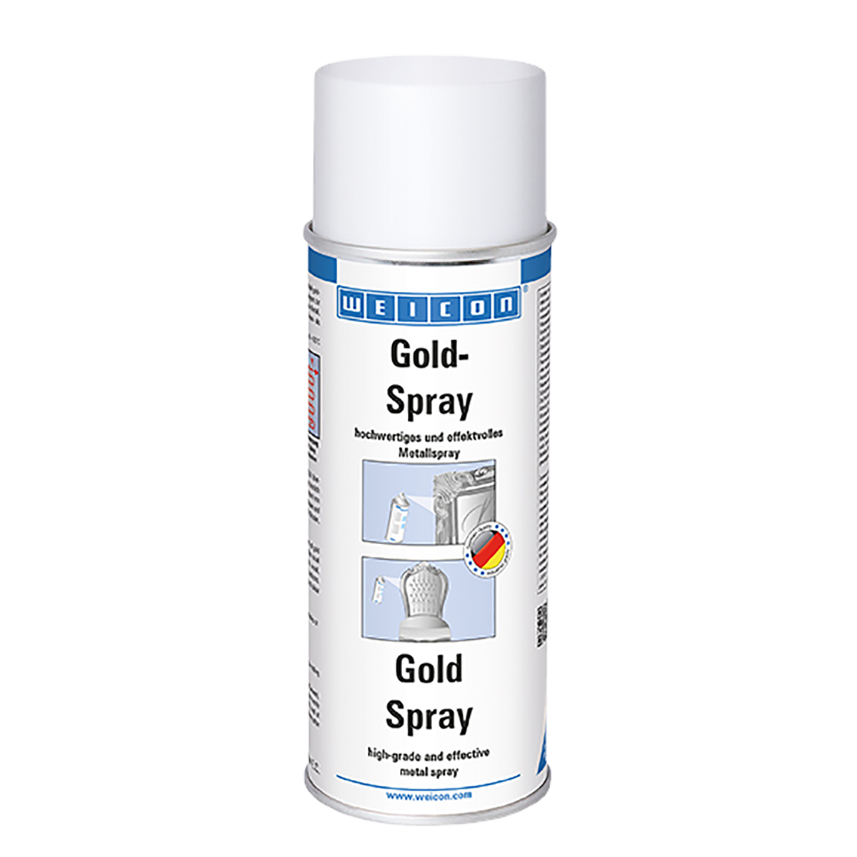 Weicon Gold Spray Metal Spray 400ml Aerosol Can