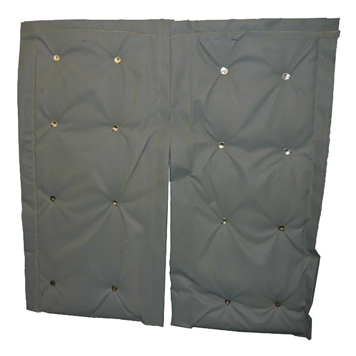 Grey Silicone Coated Fibreglass Cloth Insulation Blankets