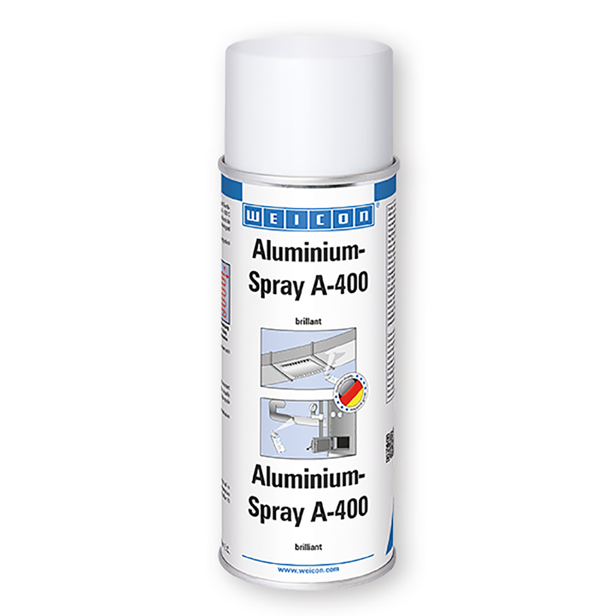 Weicon Aluminium Spray A400 – High Brilliance - exa_11051400