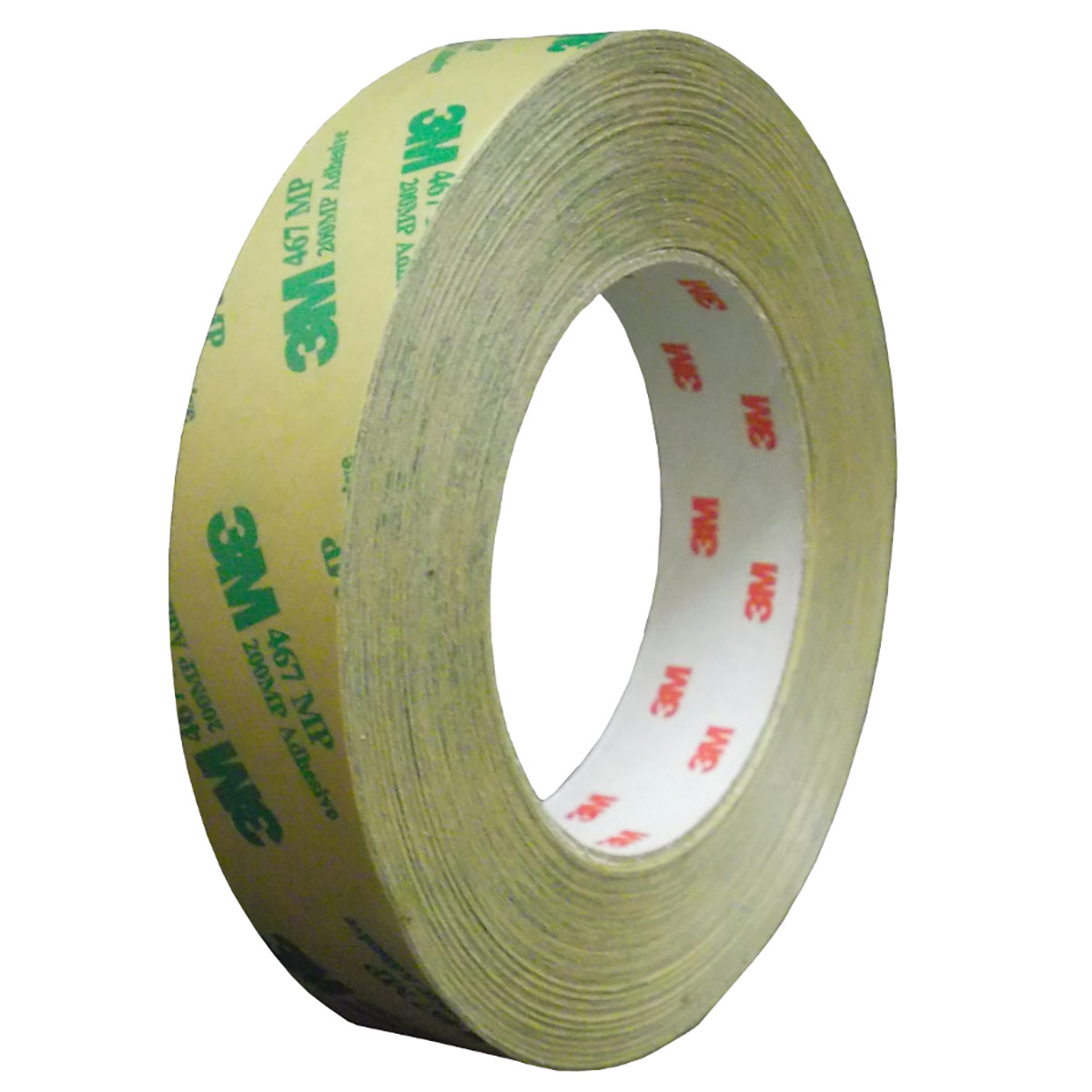 A roll of 3M 467MP Double Sided Transfer Tape cut to size at Associated Gaskets.
